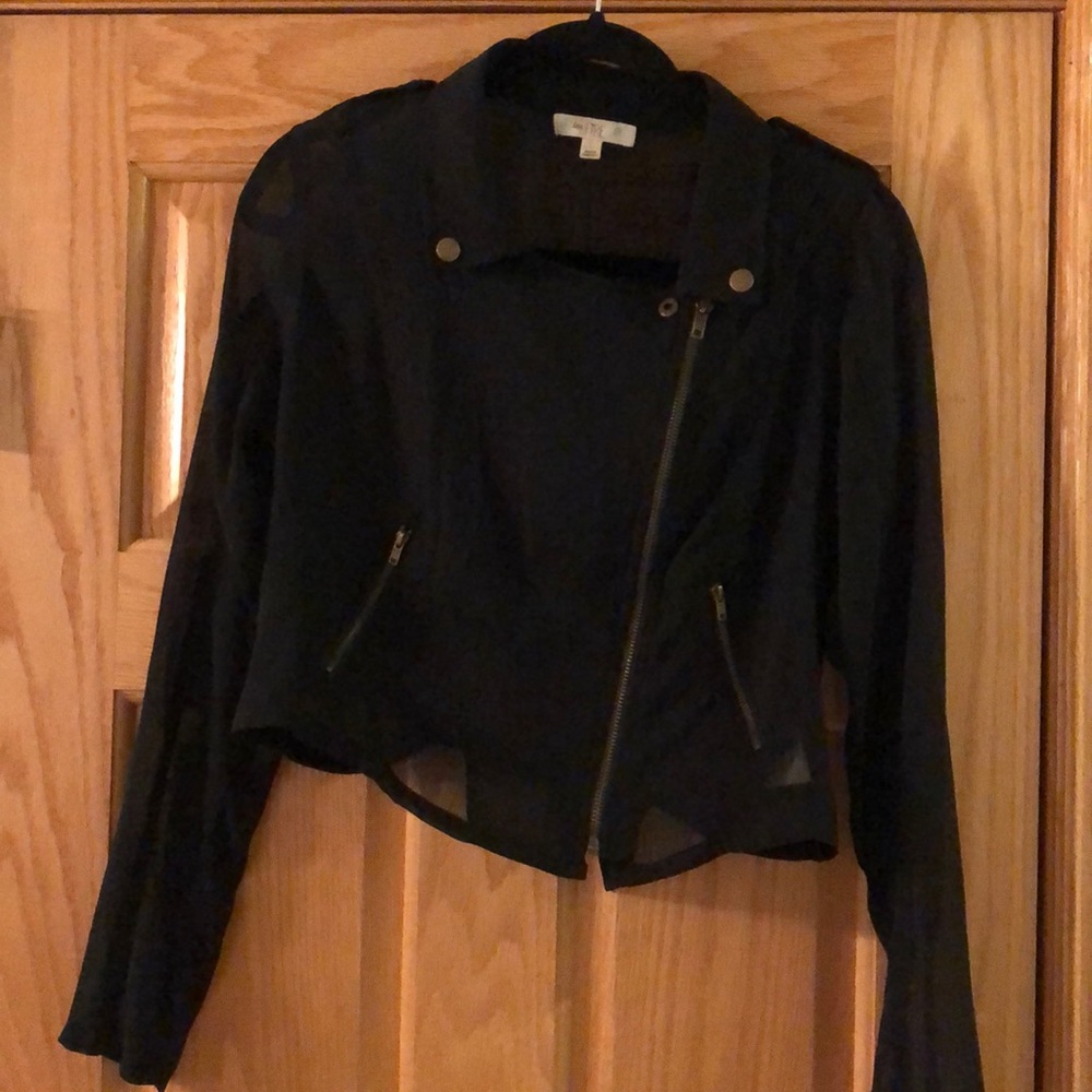 Black Sheer Jacket